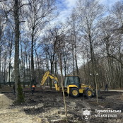 У парку «Здоров’я» готують територію для інклюзивного дитячого майданчика