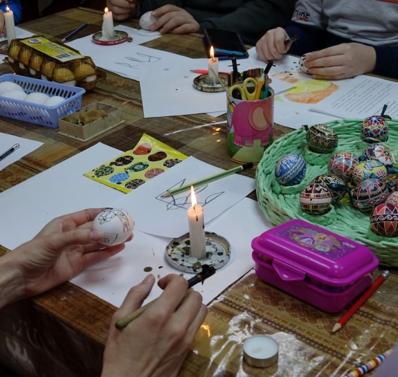 Запрошуємо тернополян та внутрішньо переміщених осіб відвідати майстер-класи, які пройдуть напередодні Великодня