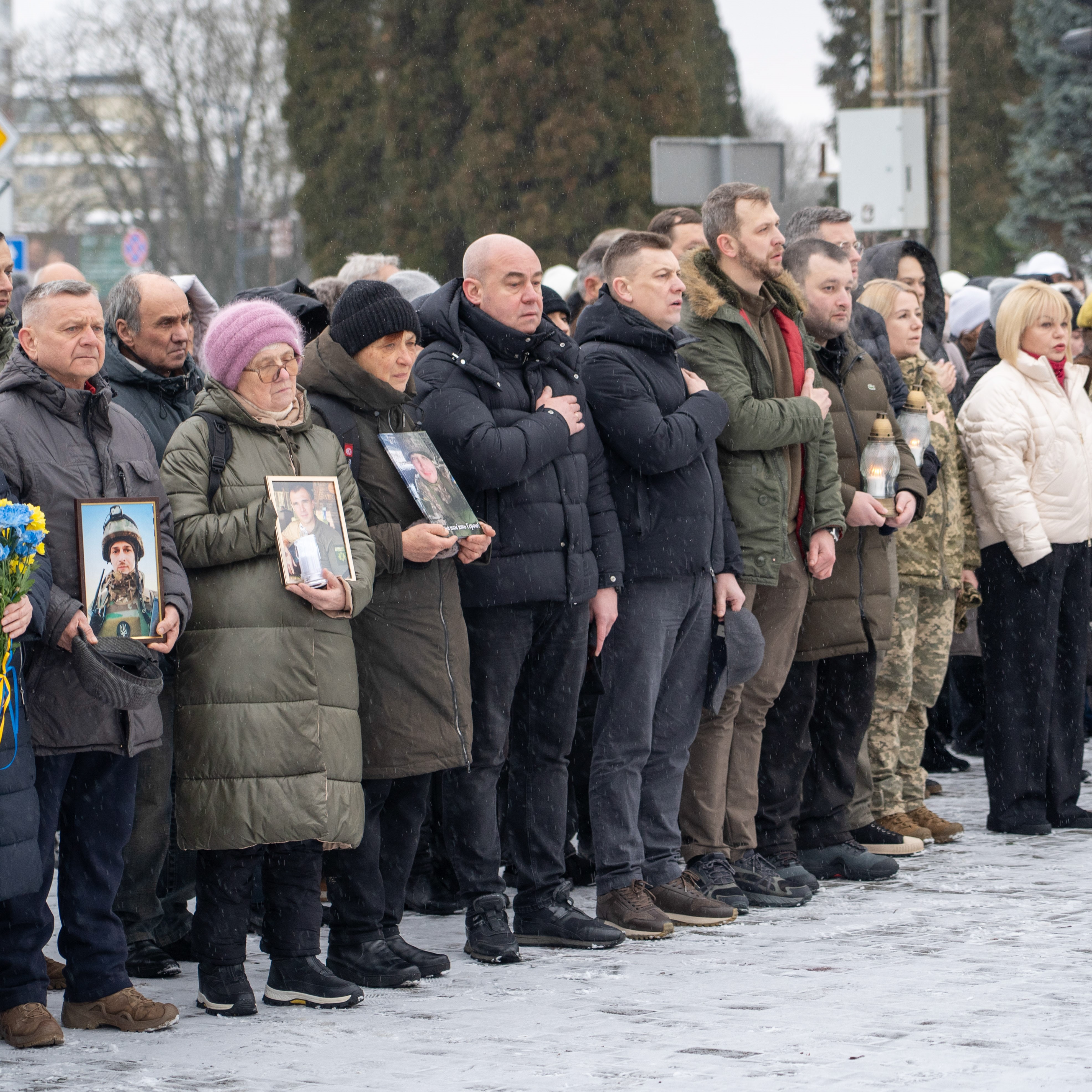 У Тернополі відбувся пам’ятний молебень «Світло молитви в темряві війни»