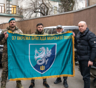 Сергій Надал передав для морських піхотинців два роботизовані комплекси «Мураха»