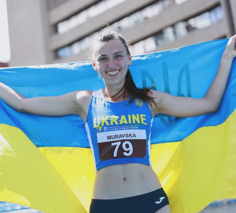 Тернополянка Руслана Муравська - бронзова призерка чемпіонату світу з легкої атлетики серед спортсменів з порушенням слуху