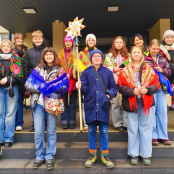 Хор «Барви» Тернопільської музичної школи завітав до воїнів із різдвяною колядою