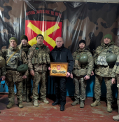 Сергій Надал нагородив захисників 44-ї артилерійської бригади на передовій