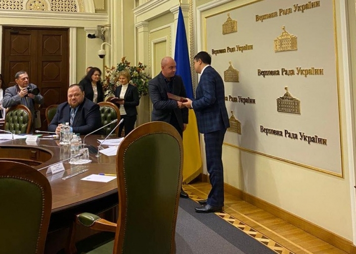 Сергій Надал нагороджений Почесною грамотою та відзнакою Верховної Ради України