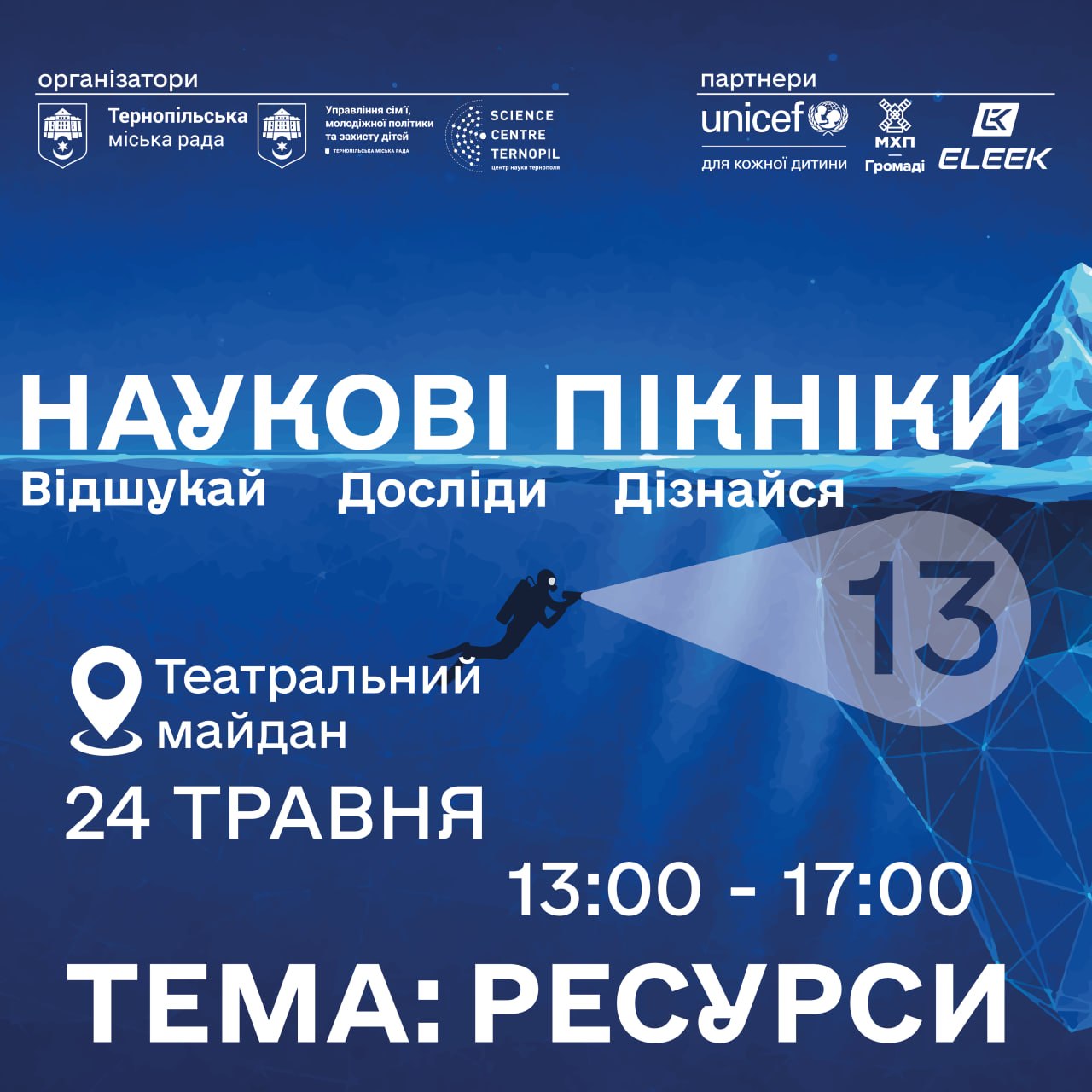 У Тернополі відбудуться 13-ті Наукові пікніки