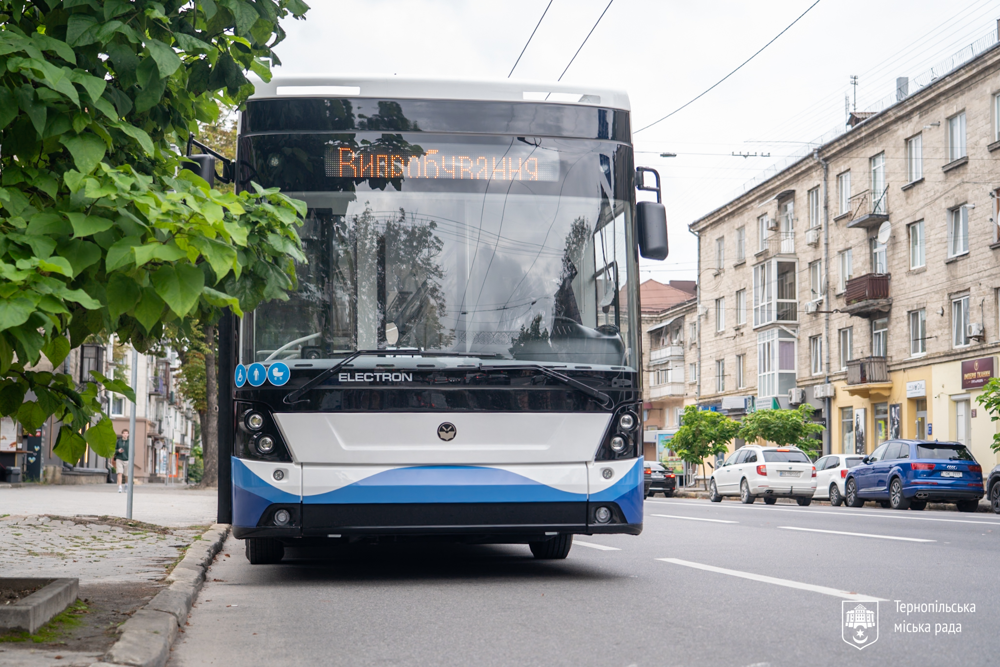 У Тернополі на маршрутах вже курсують дев’ять нових тролейбусів «Електрон»