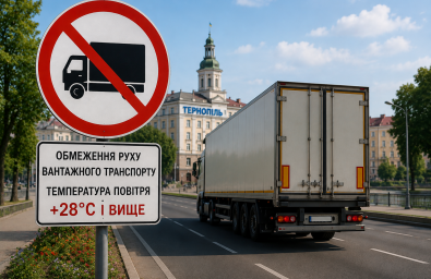 З 31 липня у Тернополі діятимуть обмеження руху великогабаритного транспорту