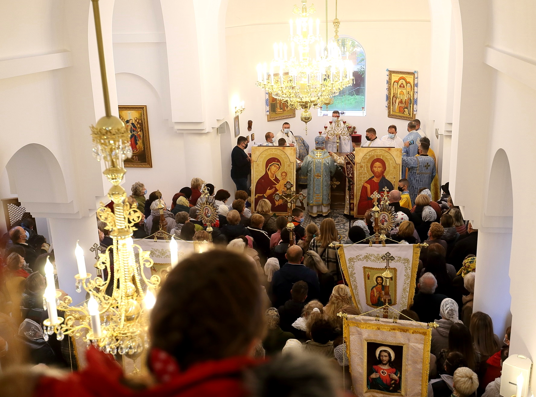 У Тернополі освятили новий храм Покладення Ризи Пресвятої Богородиці УГКЦ