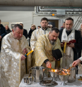 У Тернополі священнослужителі освятили воду на насосних станціях