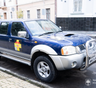 Міський голова Сергій Надал передав позашляховик Nissan для військовослужбовців 110-ої ОМБр