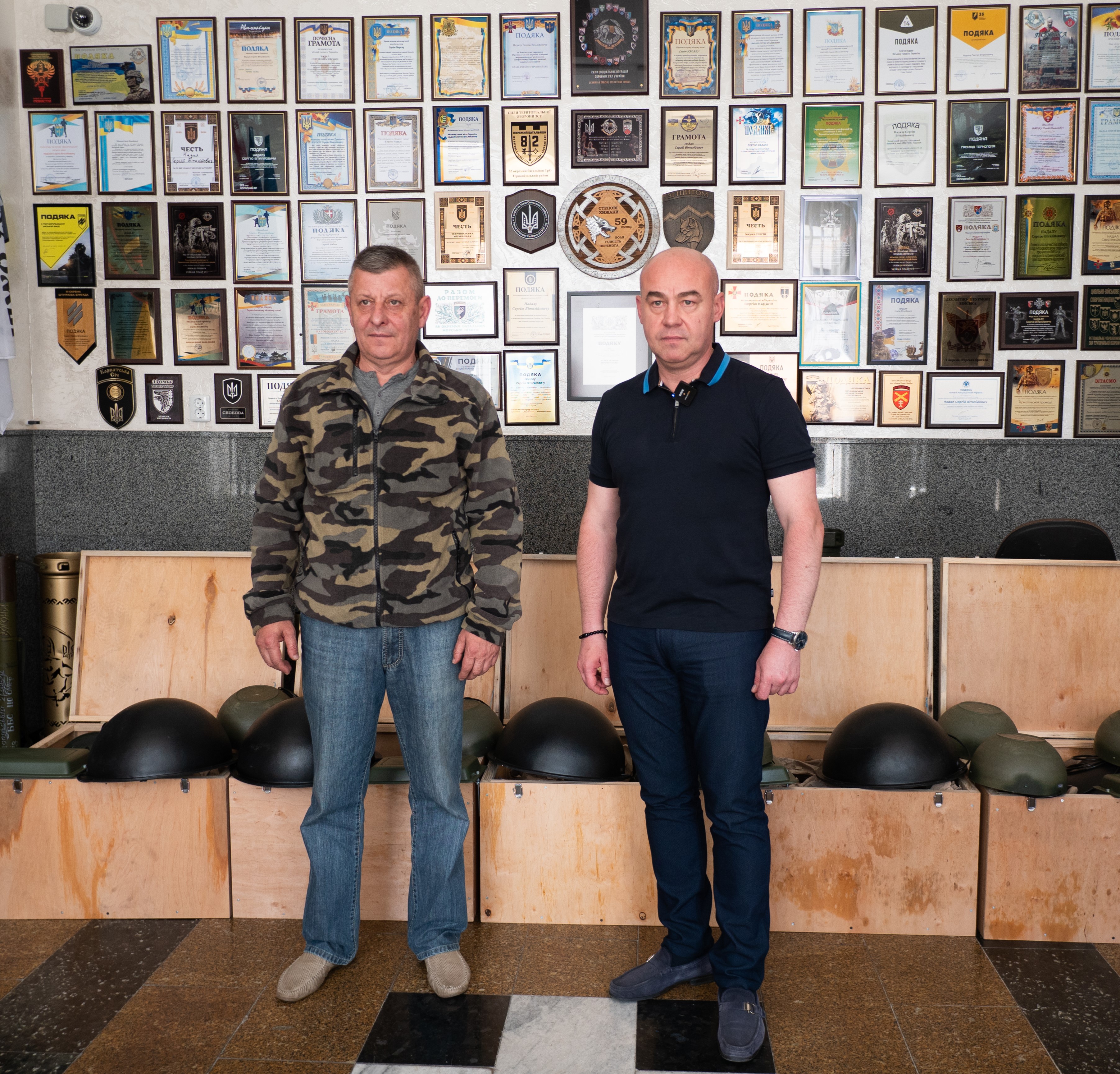 Тернопільська міська рада передала п’ять засобів РЕБ для 105-ої окремої бригади територіальної оборони