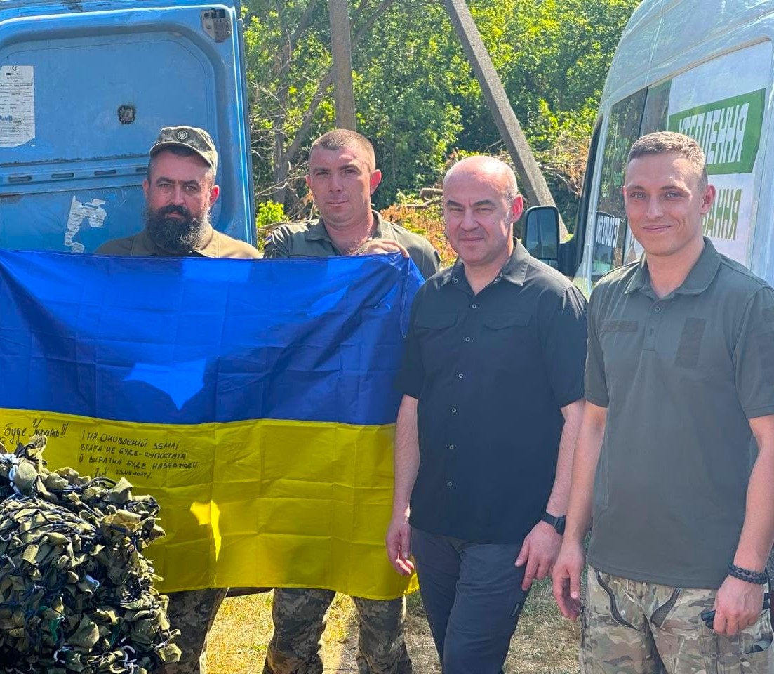Міський голова Тернополя Сергій Надал відвідав військових на передовій