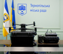 З Тернополя для потреб захисників передали сучасний квадрокоптер DJI Matrice 30T