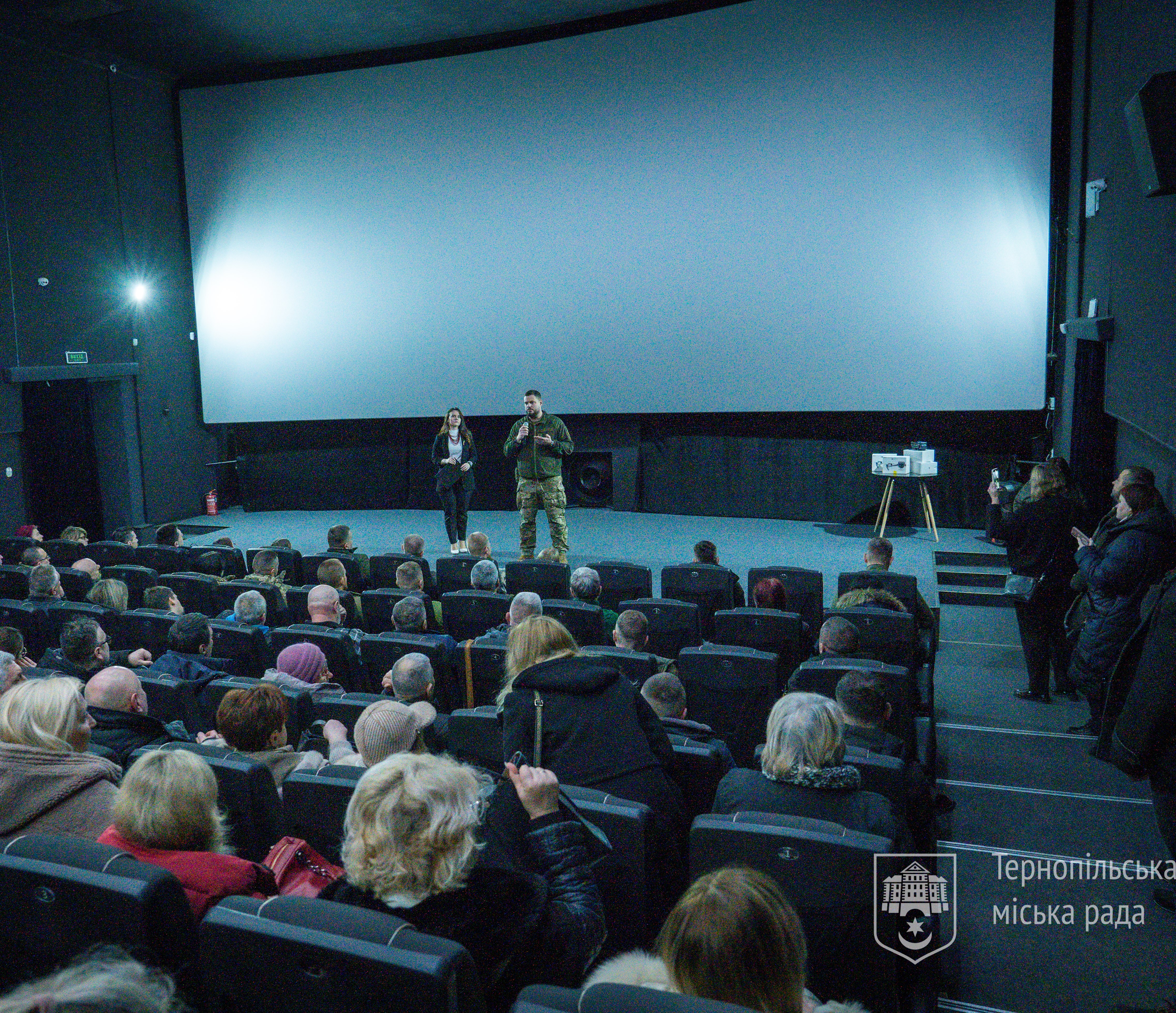У Тернополі презентували фільм про 3 батальйон «Свобода» гвардії Наступу «Рубіж»
