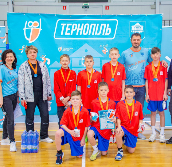 У Тернополі відбулось нагородження переможців ІІ етапу всеукраїнських змагань «Пліч-о-пліч всеукраїнські шкільні ліги»