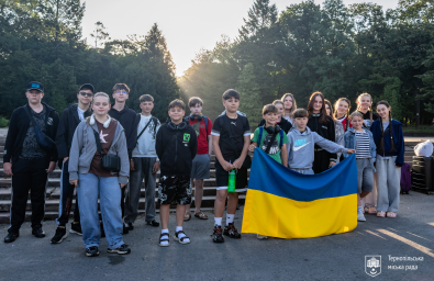 Діти військовослужбовців та загиблих Героїв з Тернополя вирушили на відпочинок до Литви