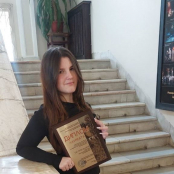 13-річну художницю з Тернополя Єву Зубрицьку відзначили премією імені Івана Марчука