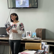 Письменниця Марія Лавренюк презентувала роман про депортацію українських родин Лемківщини