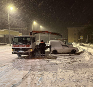 22 одиниці спеціалізованої техніки проводили зимове утримання вулично-дорожньої мережі Тернополя цієї ночі