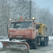 Цієї ночі на вулицях Тернополя працювало 11 одиниць спецтехніки