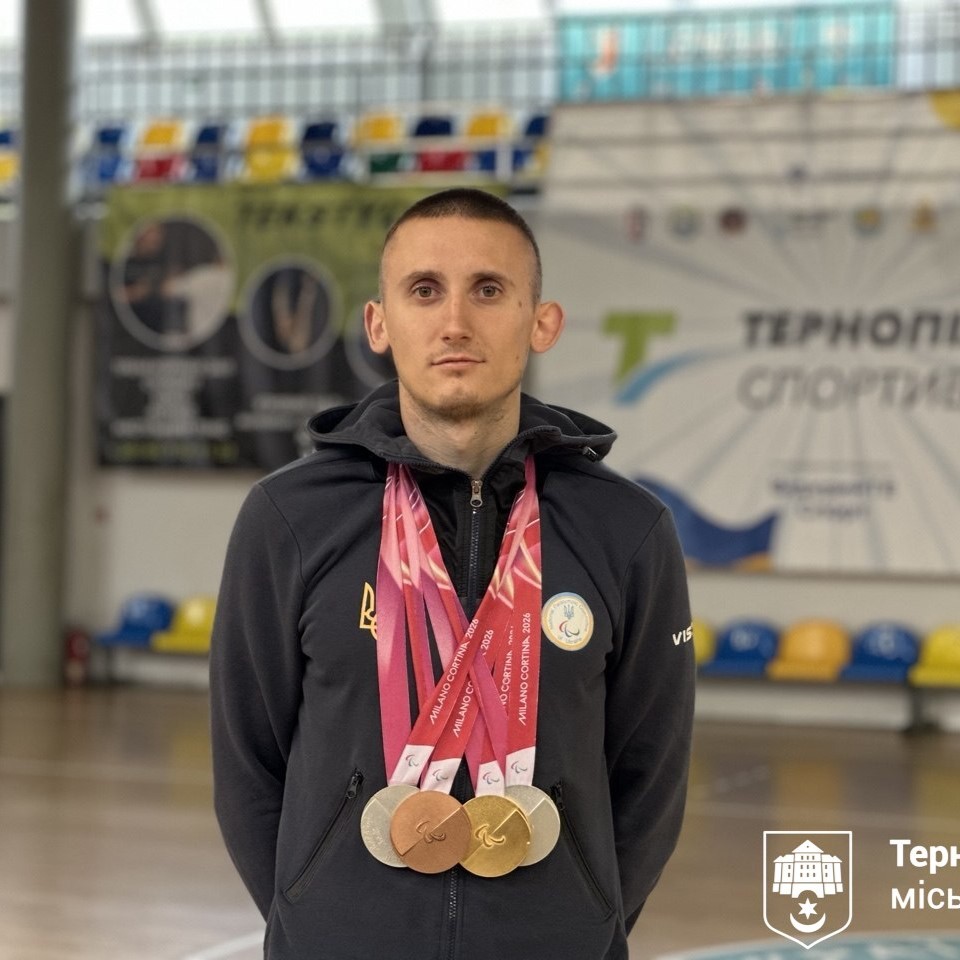 «Золотий» шлях Тараса Радя: історія успіху паралімпійця з Тернополя (відео)
