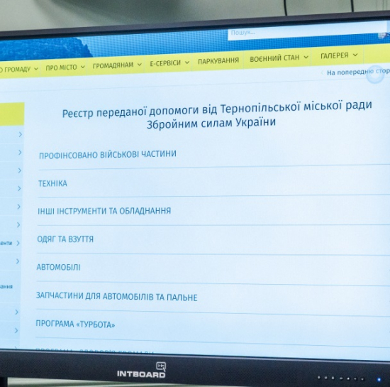 Допомога ЗСУ: у серпні Тернопіль спрямував на рахунки військових частин 5,4 млн грн
