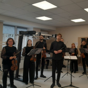 Музиканти Галицького камерного оркестру виступили для поранених військовослужбовців