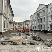 У Тернополі триває реалізація проєкту «Рух без бар’єрів»: вже оновлено понад 2,5 км пішохідної мережі