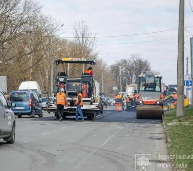 Під час воєнного стану у Тернополі не проводяться капітальні ремонти чи будівництва