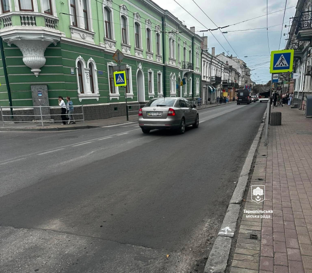 На вулиці Руській завершили ремонт дорожнього покриття