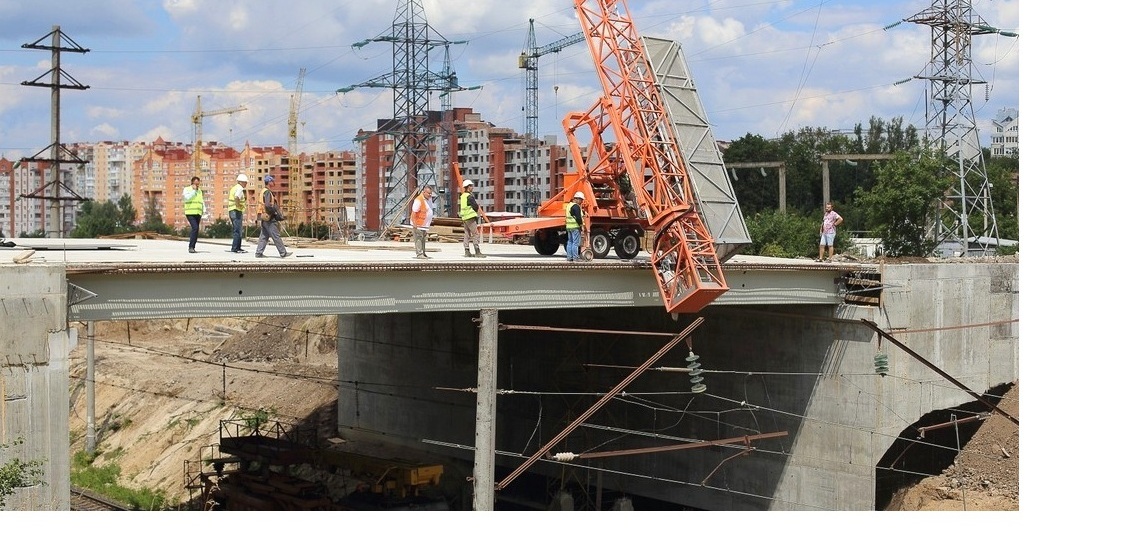 Масштабні бетонні роботи на Гаївському шляхопроводі поступово завершуються