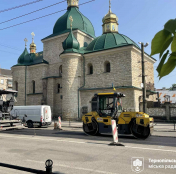 У Тернополі тривають ремонтні роботи на вул. Руській та в житлових мікрорайонах