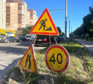 Впродовж тижня у Тернополі тривають поточні ремонти дорожнього покриття доріг та прибудинкових територій
