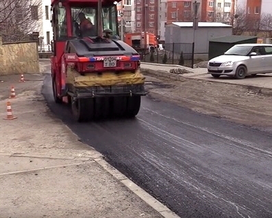 01 квітня у Тернополі заплановано провести поточний ремонт дорожнього покриття на чотирьох вулицях