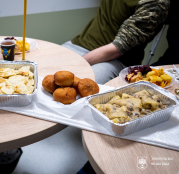 Сергій Надал розділив Святу вечерю з військовослужбовцями, які перебувають на лікуванні