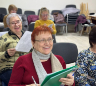 Розклад занять на цей тиждень для людей поважного віку в Терцентрі