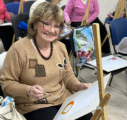 Розклад занять на цей тиждень для людей поважного віку в Терцентрі