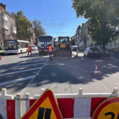 У Тернополі тимчасово змінено рух тролейбусів через аварійну ситуацію на вулиці Руській