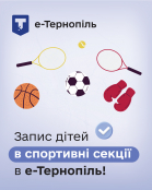 У Тернополі розпочинає роботу електронна черга запису у спортивні секції: які кроки необхідно виконати батькам зараз? (відео)
