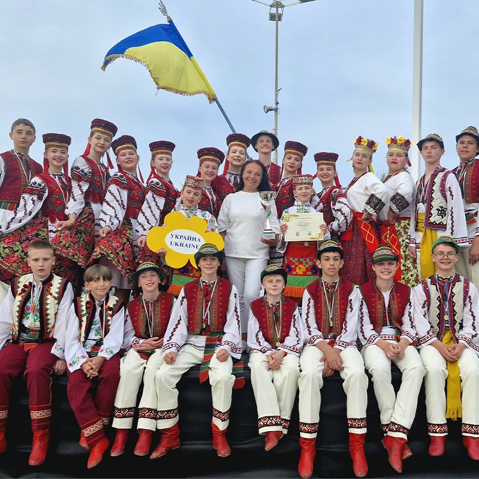 Танцювальний колектив з Тернополя виграв головний приз на конкурсі в Італії