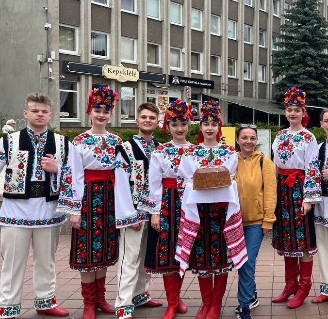 Тернопільський ансамбль танцю «Сонечко» долучився до Міжнародного фольклорного фестивалю у м. Таураге