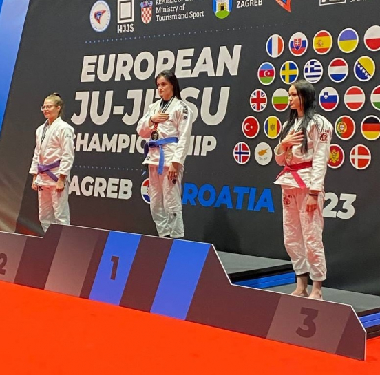 Тернополянка Алла Кушнір здобула звання чемпіонки Європи з джиу-джитсу JJIF серед дорослих