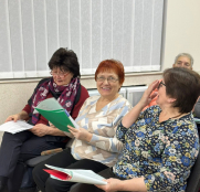 Розклад занять на цей тиждень для людей поважного віку в Терцентрі