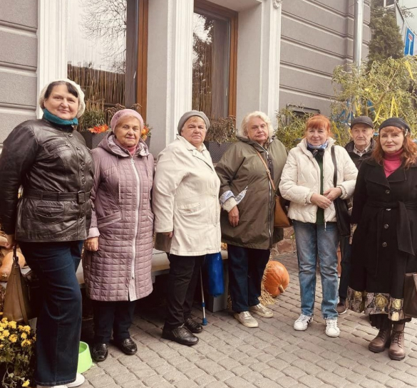 Розклад занять на цей тиждень для людей поважного віку у Терцентрі