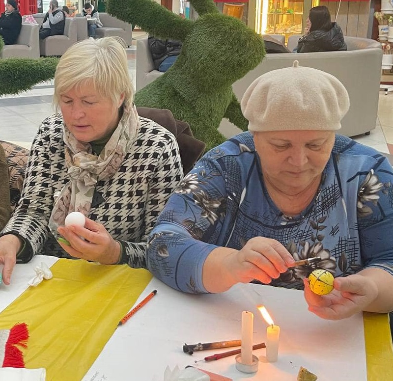 Розклад занять на цей тиждень для людей поважного віку у Терцентрі