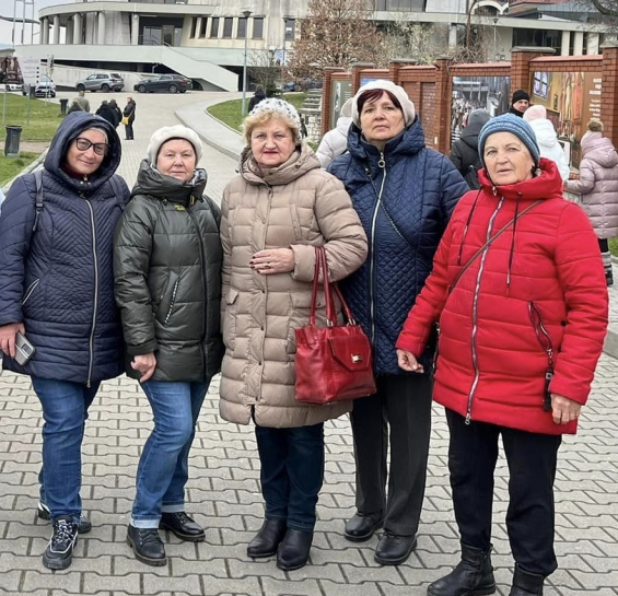 Розклад занять на цей тиждень для людей поважного віку у Терцентрі