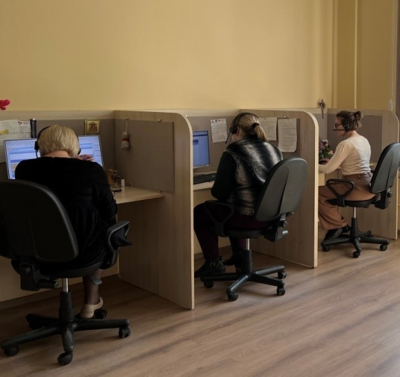 Працівники call-центру КНП «Центр первинної медико-санітарної допомоги» опрацювали понад 120 тис. дзвінків за рік роботи