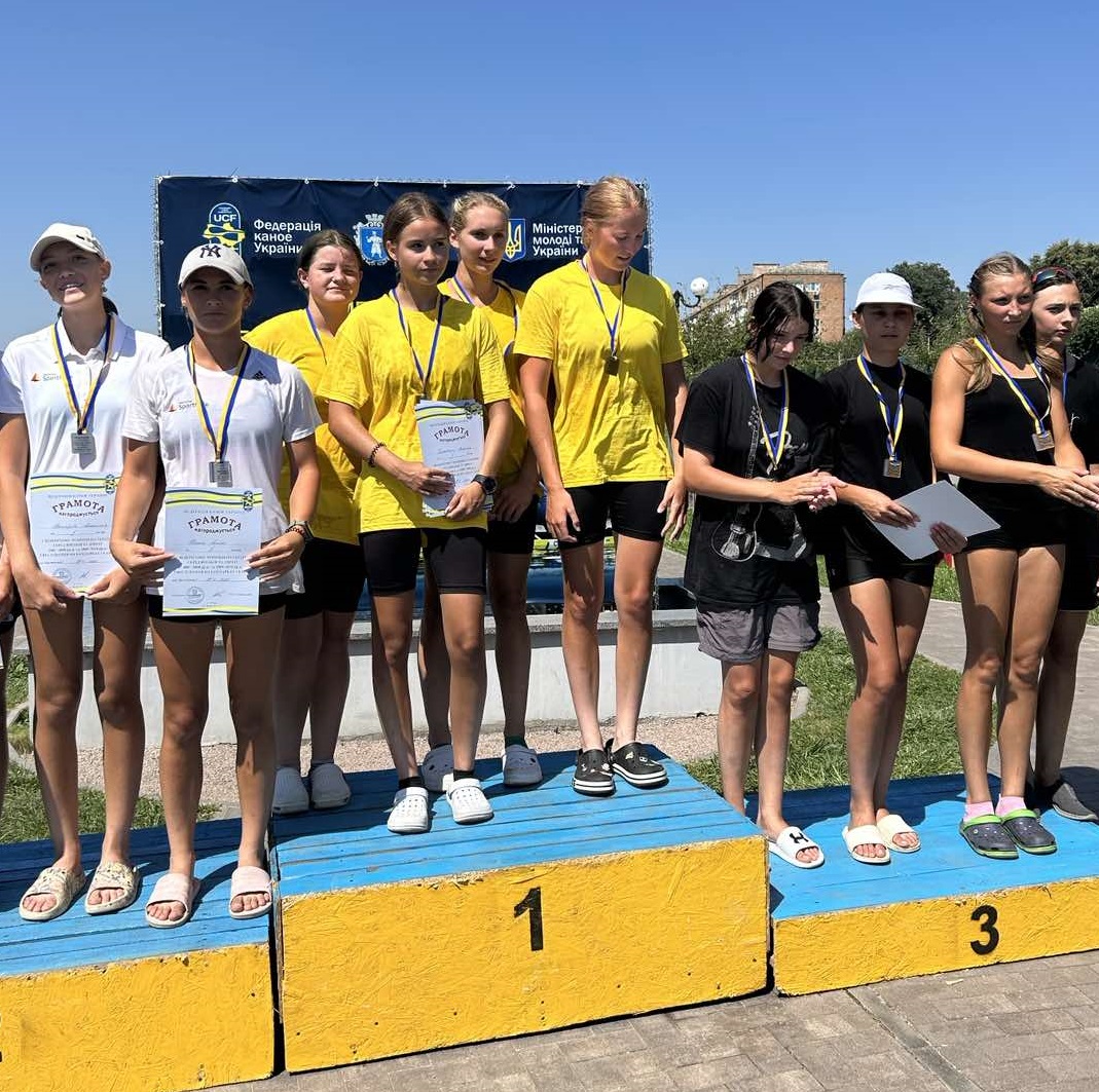 Тернополяни здобули призові місця на Чемпіонаті України з веслування на байдарках і каное серед юнаків і дівчат