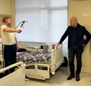 Сергій Надал відвідав поранених військових, які проходять лікування і реабілітацію в Тернополі