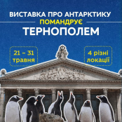 До Тернополя вперше завітає пересувна виставка про Антарктиду
